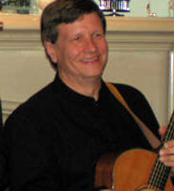 Dan Cunningham with guitar